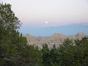 869 Badlands moonrise